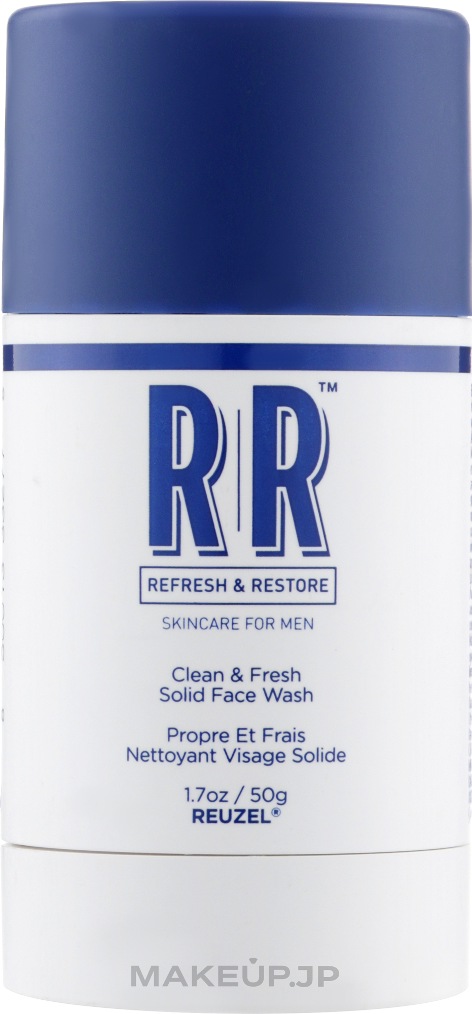 Face Wash Stick - Reuzel Refresh & Restore Clean & Fresh Solid Face Wash Stick — photo 50 g