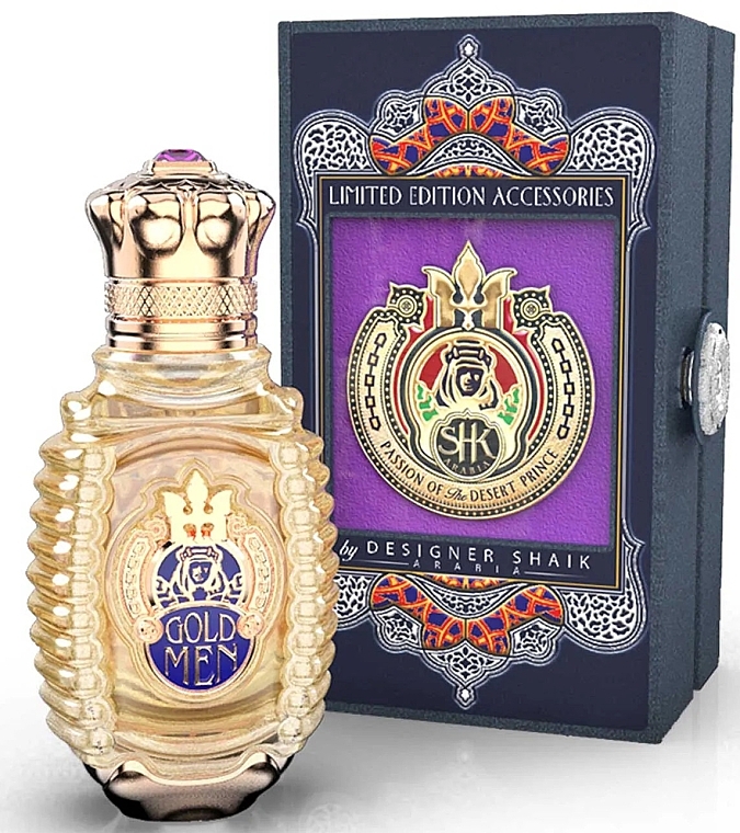Shaik Opulent Shaik Amethyst Gold Edition For Men - Eau de Parfum — photo N3