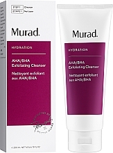 Cleansing Exfoliator - Murad Hydration Aha/Bha Exfoliating Cleanser  — photo N2