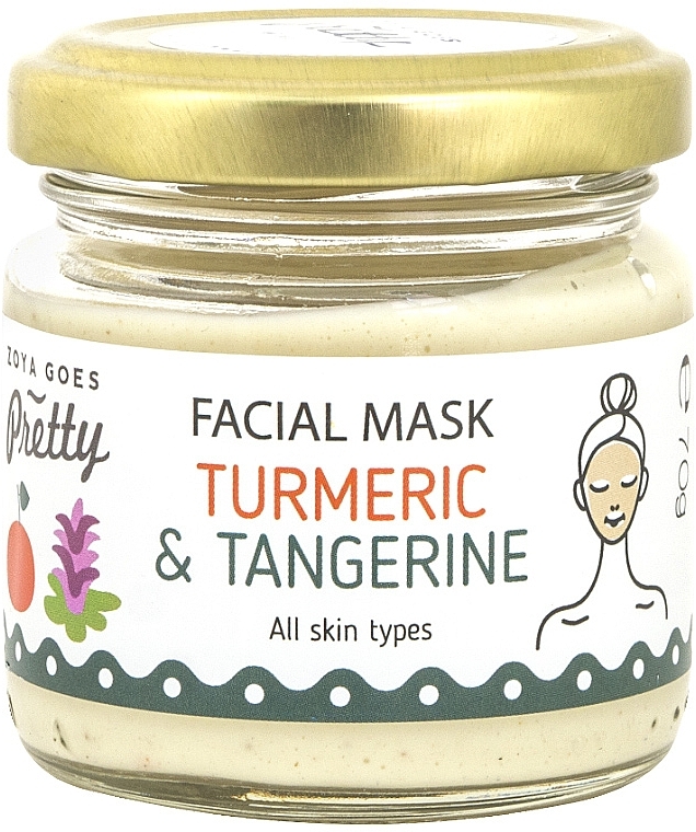 Turmeric & Tangerine Face Mask - Zoya Goes Turmeric & Tangerine Facial Mask — photo N1