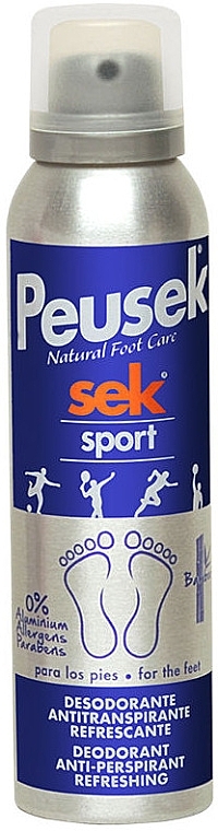 Foot Deodorant - Peusek Sek Sport Deodorant — photo N1