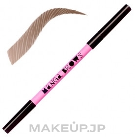 Dual Brow Pencil - Neve Cosmetics Manga Brows — photo Ash blonde/cold brown