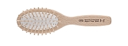 Fragrances, Perfumes, Cosmetics Small Oval Wooden Brush - 3ME Maestri Natura