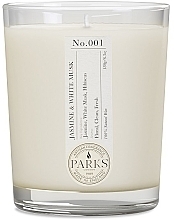 Fragrances, Perfumes, Cosmetics Jasmine & White Musk Scented Candle - Parks London Home №1 Jasmine & White Musk Candle