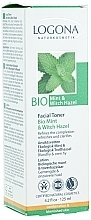 Cleansing Tonic for Normal & Combination Skin - Logona Facial Care Facial Toner Organic Mint & Witch Hazel — photo N3