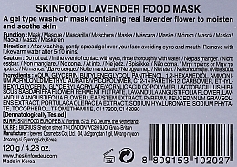 Moisturizing & Soothing Lavender Face Mask - Skinfood Lavender Food Mask — photo N3