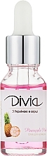 Fragrances, Perfumes, Cosmetics Pink Pineapple Cuticle Oil - Divia Cuticle Oil Pineapple Pink Di1634