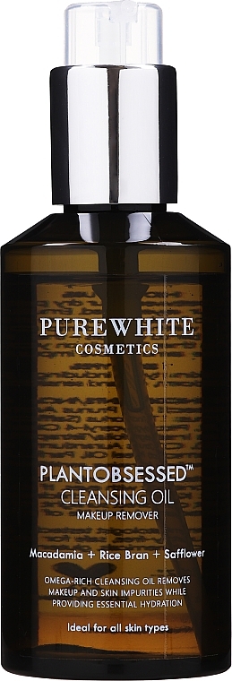 Nourishing Cleansing Face Oil - Pure White Cosmetics Plant Obsessed Nourishing Cleansing Oil — photo N1