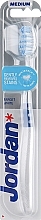 Medium Toothbrush, blue - Jordan Target White — photo N1