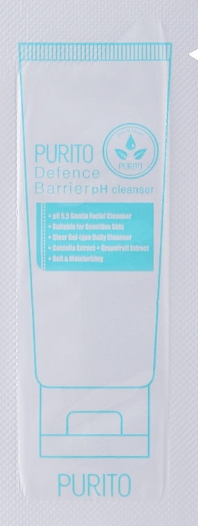 Low Acidic Face Cleansing Gel - Purito Defence Barrier Ph Cleanser (sample) — photo N1