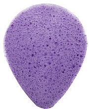 Fragrances, Perfumes, Cosmetics Cleansing Teardrop Sponge "Lavender" - Bebevisa Konjac Sponge