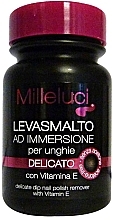 Fragrances, Perfumes, Cosmetics Acetone-Free Nail Polish Remover with Vitamin E - Milleluci Nail Polish Remover