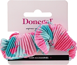 Fragrances, Perfumes, Cosmetics Hair Tie, FA-5641, turquoise pink - Donegal