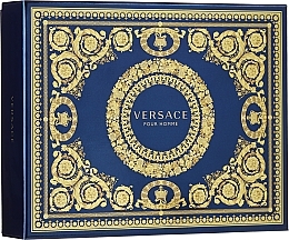 Fragrances, Perfumes, Cosmetics Versace Pour Homme - Set (edt/50ml + sh/g/50ml + ash/balm/50ml)