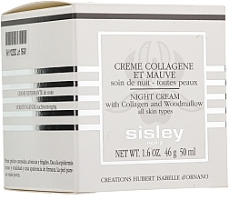 Lifting Night Cream - Sisley Creme Collagene Et Mauve Botanical Night Cream — photo N3