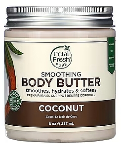 Coconut Smoothing Body Butter - Petal Fresh Body Butter Coconut — photo N1