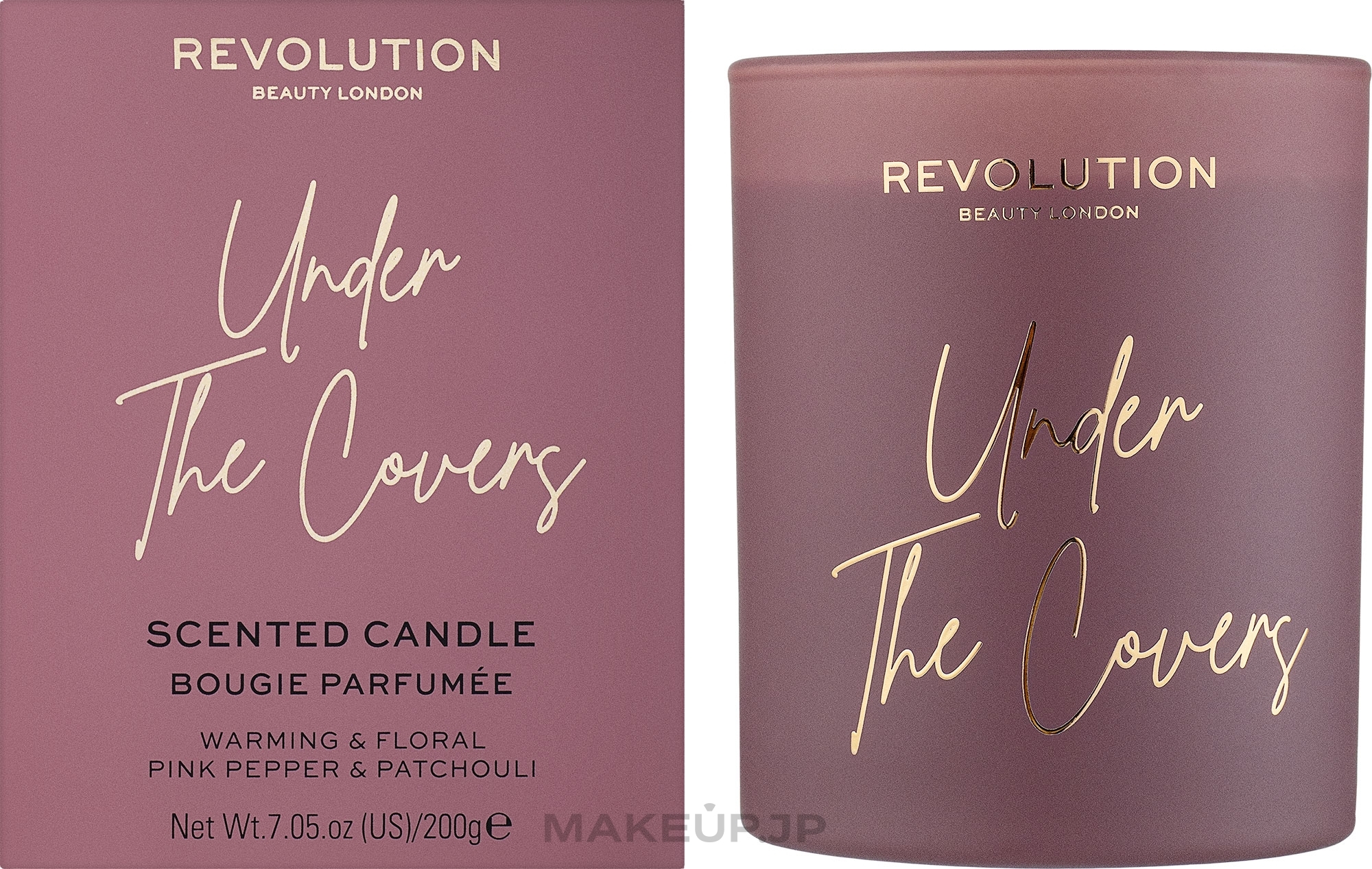 Makeup Revolution Beauty London Under The Covers Scented Candle - Scented Candle — photo 200 g