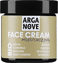 Fragrances, Perfumes, Cosmetics Natural Moisturizing Face Cream with Bio Argan Oil & Avocado - Arganove Face Cream Moisturizing 