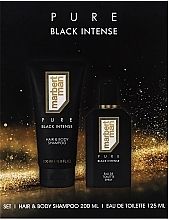 Gift Set - Marbert Man Pure Black Intense (edt/125ml + deo/200ml) — photo N1