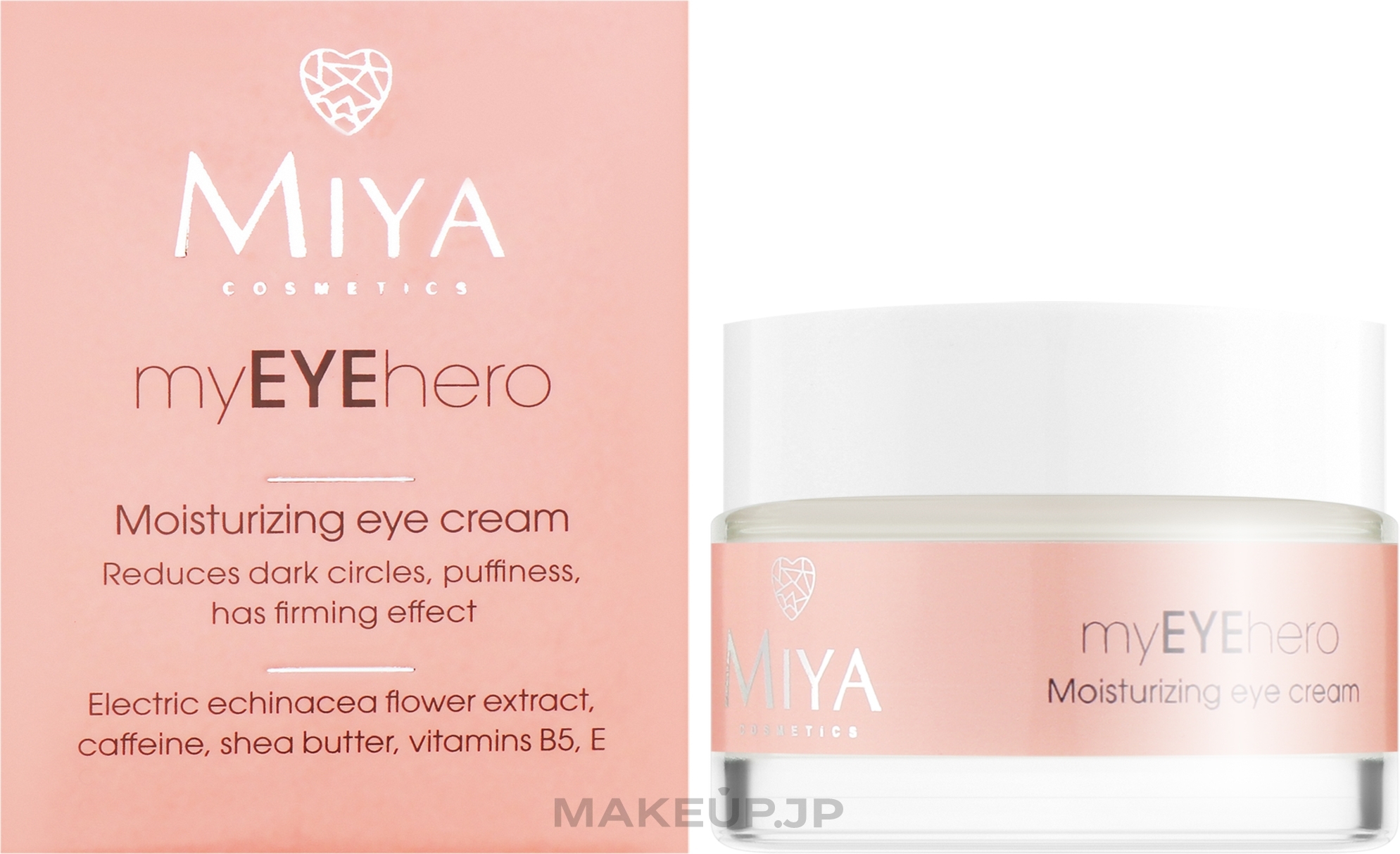 Moisturising Eye Cream - Miya Cosmetics My Eye Hero Moisturizing Eye Cream — photo 15 ml