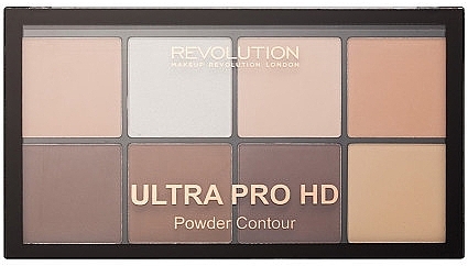 Contour Palette - Makeup Revolution HD Pro Powder Contour — photo N1