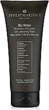 Mask for Blonde Hair - Philip Martin's Blu Rinse Anti-Yellowing Mask — photo N1