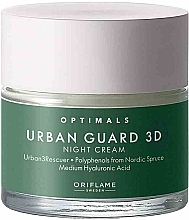 Protective Night Cream - Oriflame Optimals Urban Guard 3D — photo N1