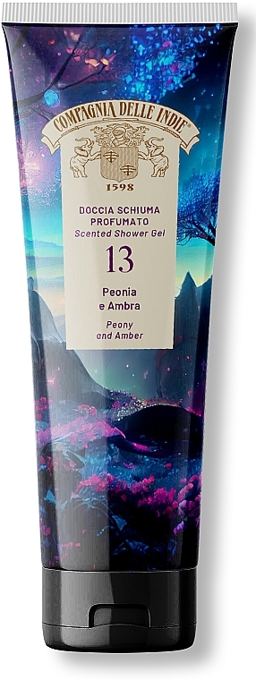 Compagnia Delle Indie 13 Peonia E Ambra - Shower Gel — photo N1