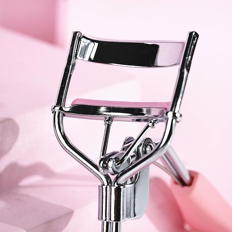 Lash Curler, pink - Brushworks Eyelash Curler Pink — photo N5