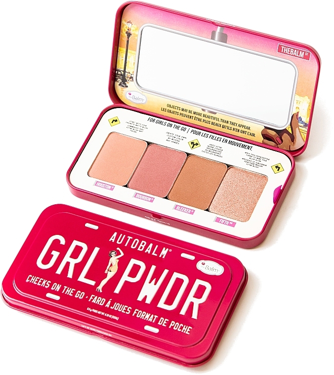 Blush Palette - TheBalm Autobalm GRL PWDR — photo N1