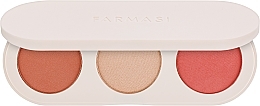 3in1 Face Palette - Farmasi 3 in 1 Face Palette — photo N1