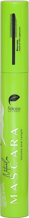 Thickening & Lengthening Mascara - Felicea Natural Maskara Volume & Length — photo N2