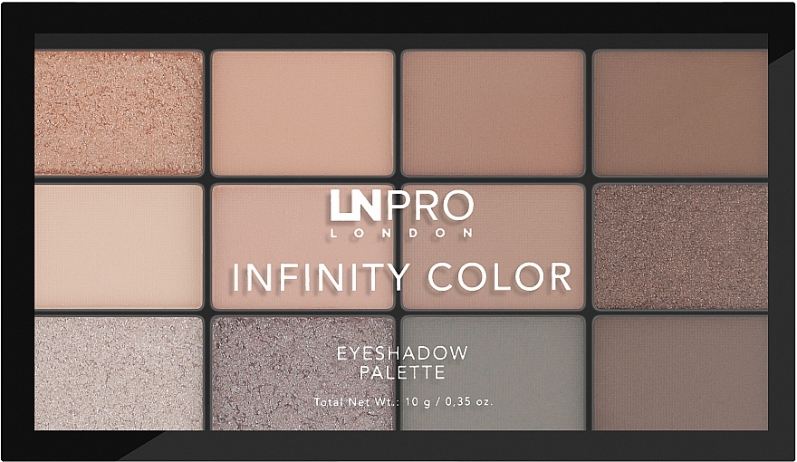 Eyeshadow Palette - LN Pro Infinity Color Eyeshadow Pallette — photo N7