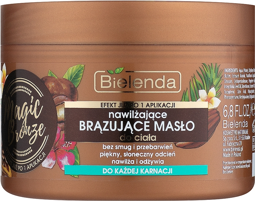 Bronzing Body Butter - Bielenda Magic Bronze Moisturizing Bronzing Body Butter  — photo N1