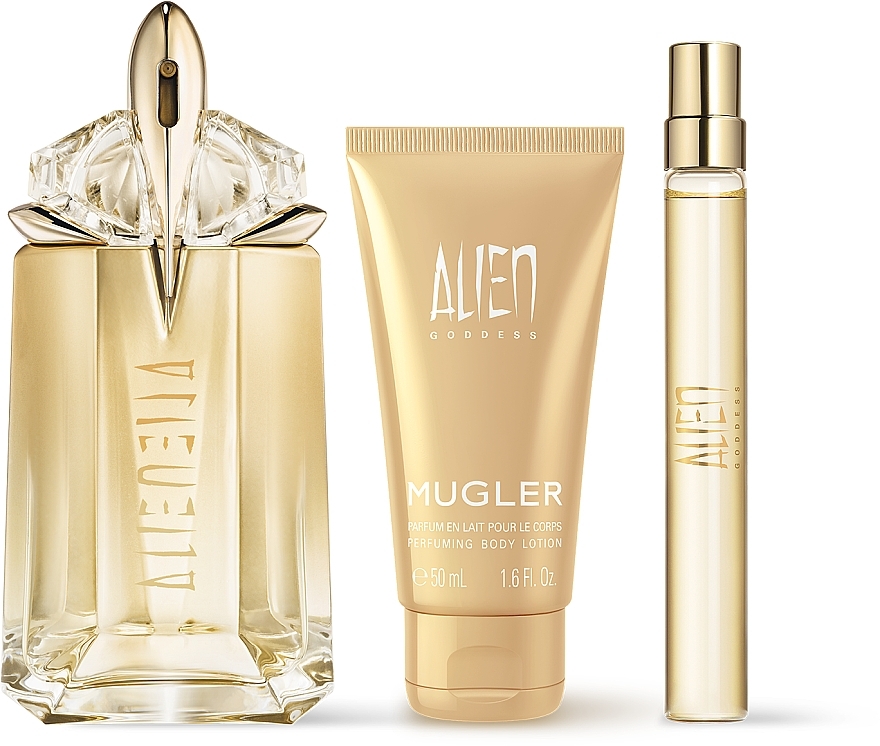 Personal Care Set - Mugler Alien Goddess (edp/60ml + edp/mini/10ml + b/lot/50ml) — photo N2