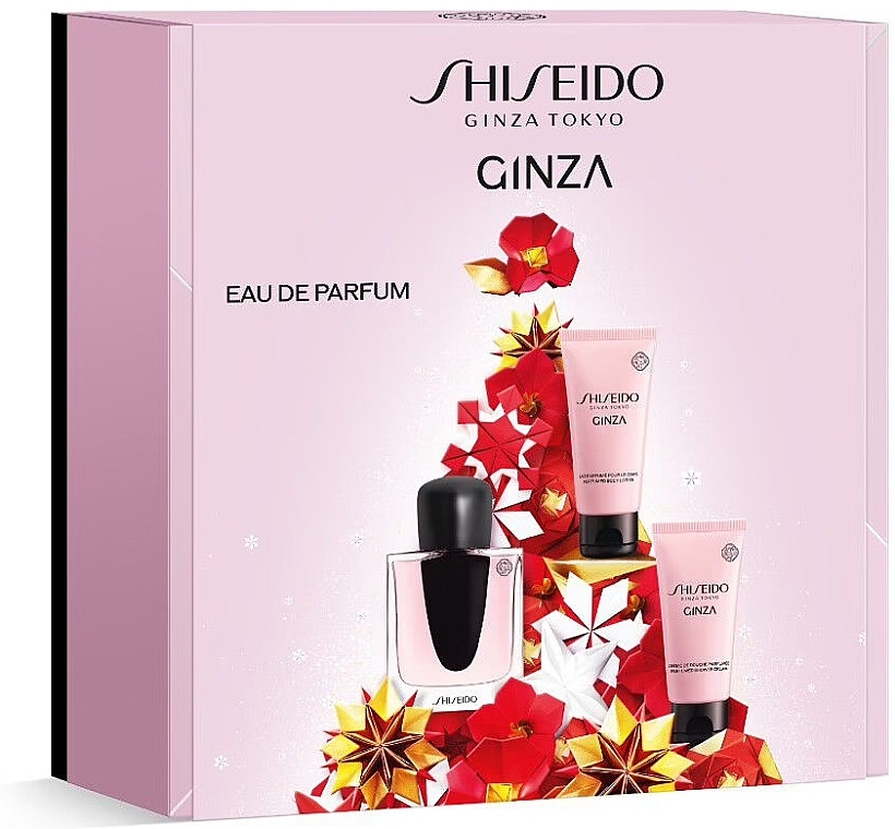 Shiseido Ginza - Set (edp/50ml + b/lot/50ml + sh/cr/50ml) — photo N1