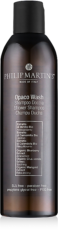 Shower Gel-Shampoo - Philip Martin's Opaco Wash — photo N3