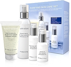 Set - Etre Belle Purity Intense Purifying Skin Care Set (cl/gel/150ml + ton/gel/190ml + f/cr/50ml + f/gel/30ml) — photo N1