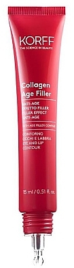 目と唇の輪郭のためのコラーゲンアンチエイジングフィラー - Korff Collagen Age Filler Eye And Lip Contour — photo N1