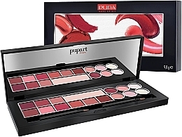 Fragrances, Perfumes, Cosmetics Lip Palette - Pupa Trousse Pupart S Lips Really Nude