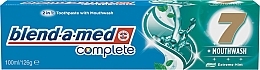 Fragrances, Perfumes, Cosmetics Toothpaste "Complex 7 with Mouthrinse" - Blend-A-Med Complete 7 Mouthwash Extreme Mint