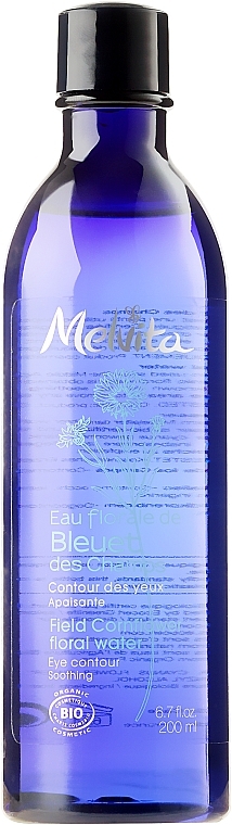 Facial Floral Water "Field Cornflower" - Melvita Organic Field Cornflower Floral Water — photo N1