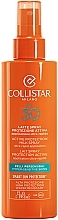 Sunscreen Spray SPF30 - Collistar Sun Care Active Protection Milk Spray Ultra-Rapid Application SPF30 — photo N4