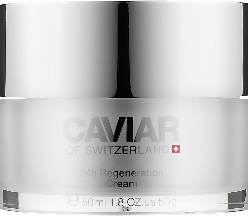 24H Regenerating Face Cream - Caviar Of Switzerland 24h Regenaration Cream — photo N4