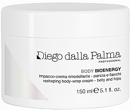 Fragrances, Perfumes, Cosmetics Reshaping Body Wrap Cream for Belly & Thighs - Diego Dalla Palma Bioenergy Reshaping Body-Wrap Cream
