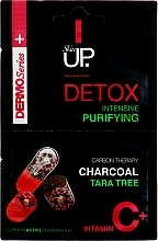 Fragrances, Perfumes, Cosmetics Intensive Purifying Face Mask with Charcoal, Tara Tree & Vitamin C - Verona Laboratories DermoSerier Skin Up Face Mask