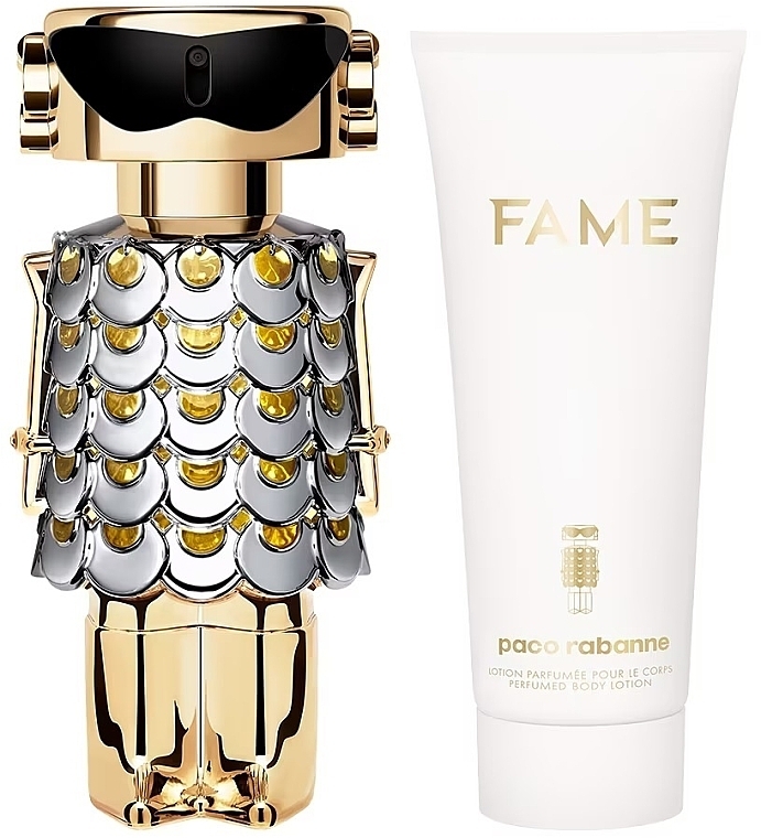 Paco Rabanne Fame - Set (edp/80ml + b/lot/100ml) — photo N2