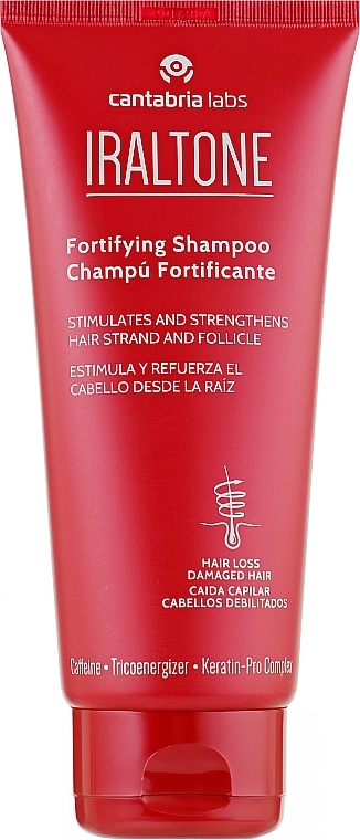 Firming Anti-Hair Loss Shampoo - Cantabria Labs Iralton Fortifying Shampoo — photo N1
