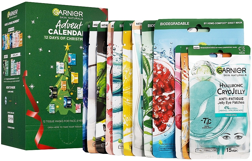 Advent Calendar - Garnier 12 Days Of Christmask Advent Calendar — photo N1