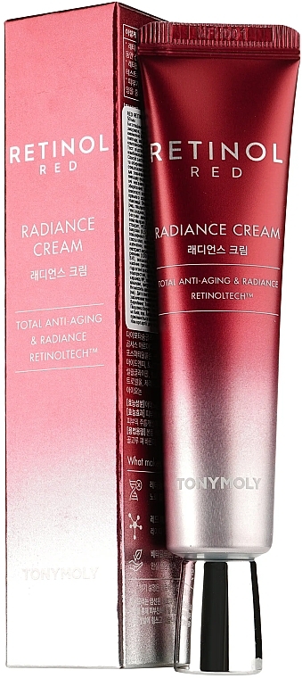 Retinol Face Cream - Tony Moly Red Retinol Radiance Cream — photo N2